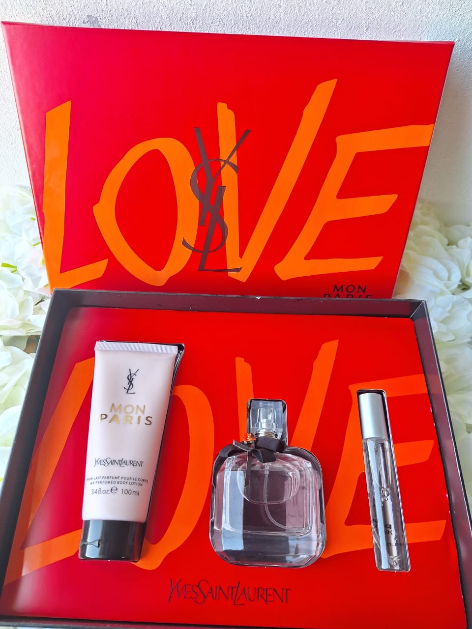 Set Mon Paris YSL 100ml Lady 3 pieces