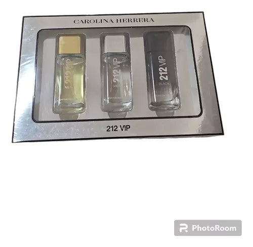 Set Carolina Herrera 212 Vip 3 x 30ml