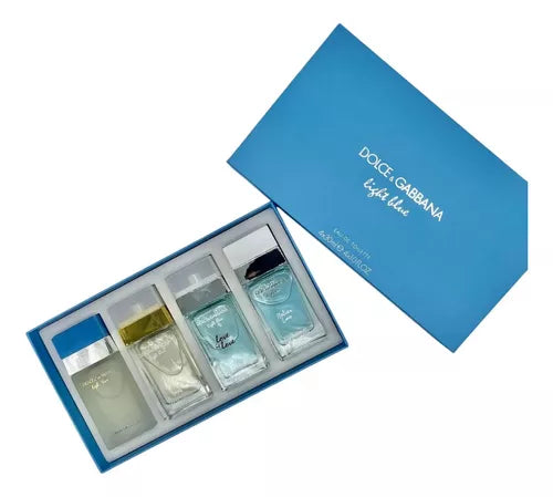 D&amp;G Light Blue Set 4x 30ml